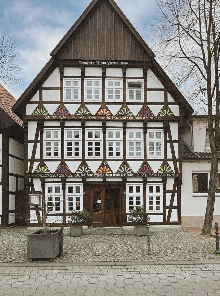 Das Gebäude des Ristorante Da Gabriele in Melle